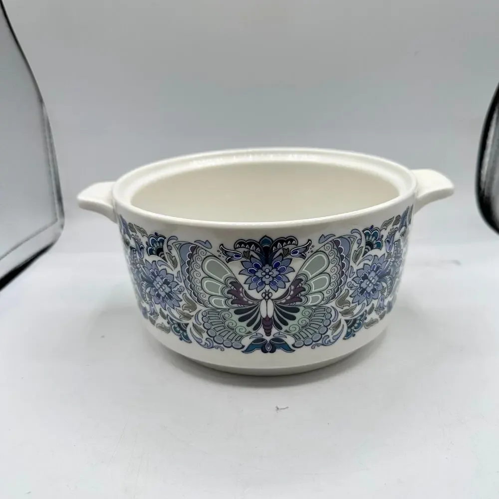 Vintage ATLANTIS by Royal Doulton Medium Casserole No Lid England 1970s